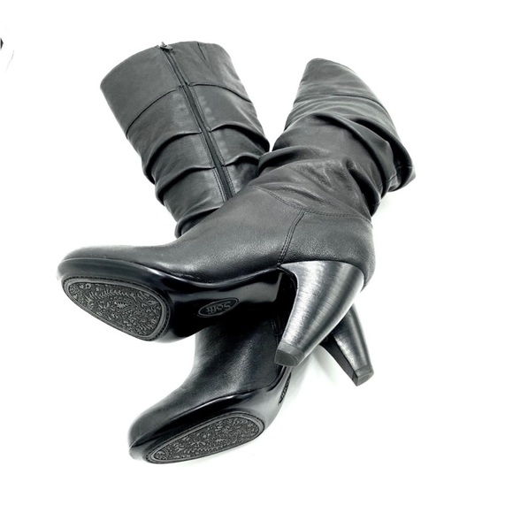 Sofft | Ruched Tall Boots - Picture 3 of 15